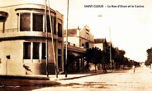 Saint-Cloud - Rue d'Oran et Casino